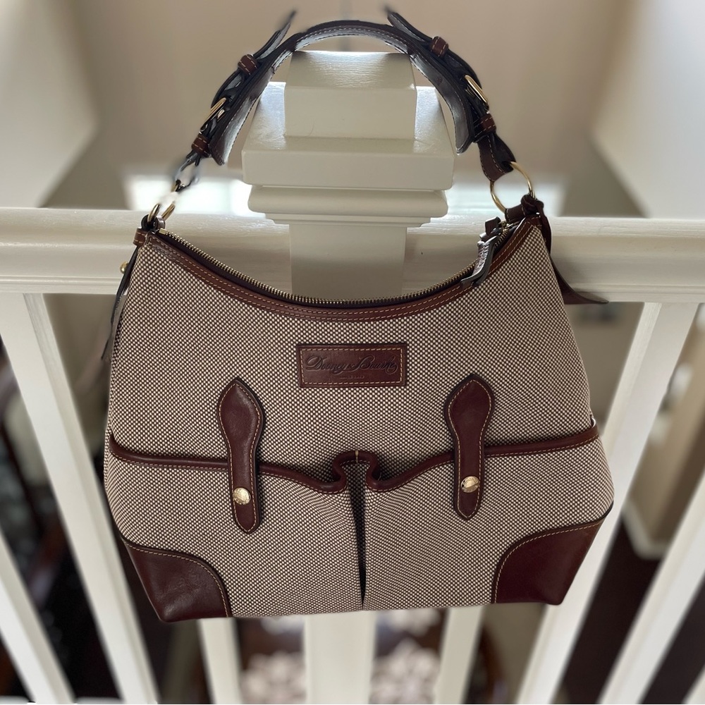 Beautiful Used Large Db Handbag - image 7